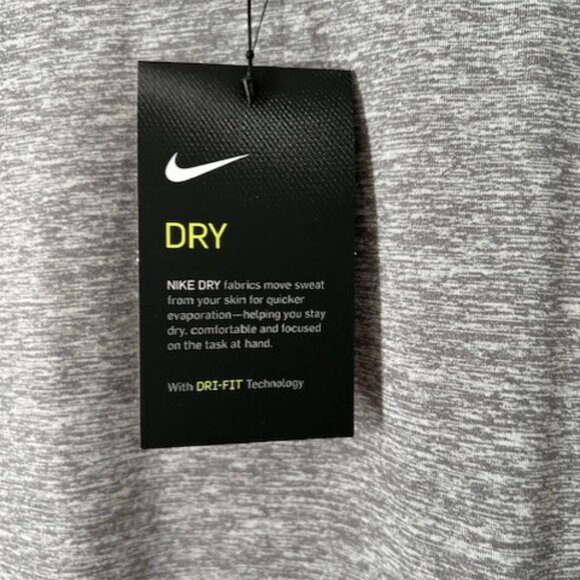 Nike Dri-Fit Women's Grey 1/4 Zip Running Pullover - Picture 5 of 5